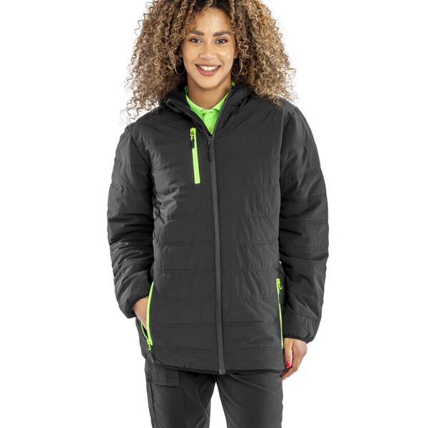 Recycled compass padded winter jacket Thumbnail