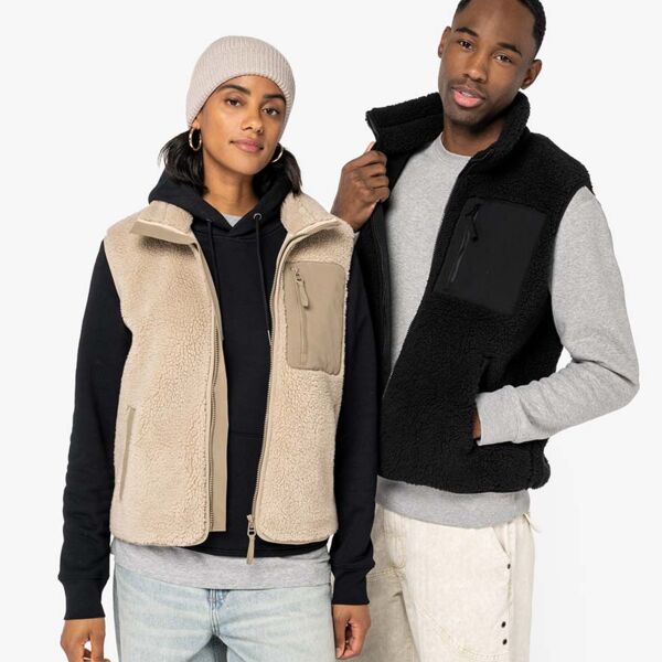 Native Spirit Unisex Sherpa Bodywarmer Thumbnail