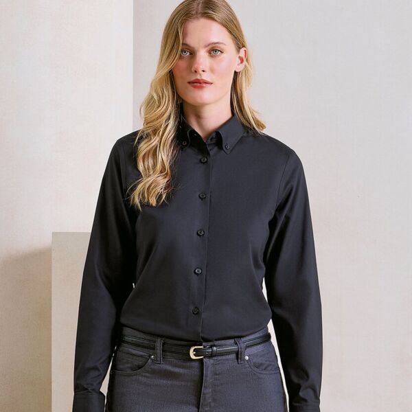 Women’s ‘Supreme’ Oxford long sleeve shirt Thumbnail