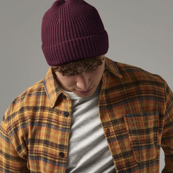Beechfield Engineered Knit Ribbed Beanie Thumbnail