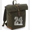Quadra Heritage Waxed Canvas Backpack Thumbnail