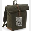 Quadra Heritage Waxed Canvas Backpack Thumbnail